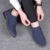 Mens Oxford Business Casual Suede Shoes