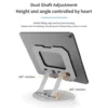 360° Rotatable Laptop/ and Tablet Adjustable Foldable Compatible Stand