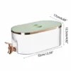 Nordic Beverage dispenser with faucet