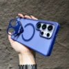 ANAMOxLESDA Grip Ring Matte Magsafe Case