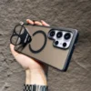 ANAMOxLESDA Grip Ring Matte Magsafe Case