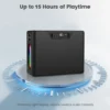 Amaya BD34 wireless Bluetooth speaker 12000mAh IPX5 waterproof outdoor Karaoke with 2 wireless microphone