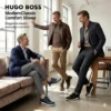 BOSS Premium Leather Derby Comfort Edition