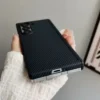 Carbon Fiber Patterned Magnetic Hinge Phone Case