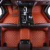 Luxury Premium Leather 7D Car Mats Waterproof Durable Easy Clean Non Skid Customized Car Floor Matc
