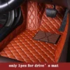 Luxury Premium Leather 7D Car Mats Waterproof Durable Easy Clean Non Skid Customized Car Floor Matc