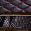 Luxury Premium Leather 7D Car Mats Waterproof Durable Easy Clean Non Skid Customized Car Floor Matc