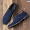 Mens Oxford Business Casual Suede Shoes