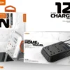Moxom MX-ST24 12 IN 1 PD With 4 Universal Socket Multi Devices 20W 2 Meter Power Strip