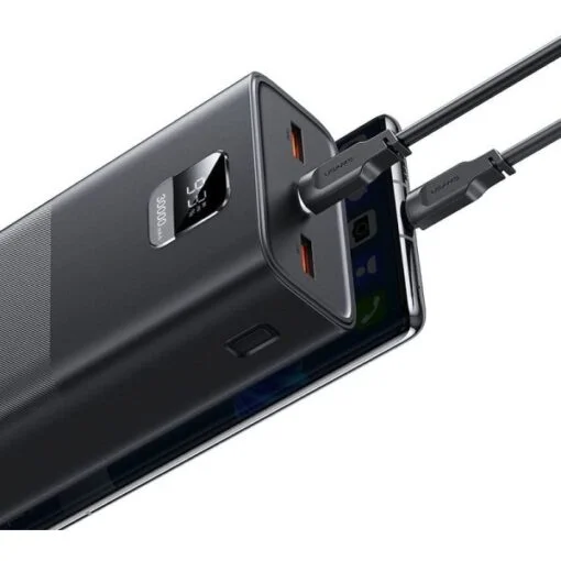 USAMS 30000mAh 65W PD Fast Charging Laptop and Phone Power Bank