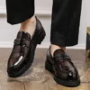 Wetlook Classics Men’s Chunky Slip-On Loafers