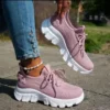 Women’s Breathable Mesh Knit Walking Casual Sneakers